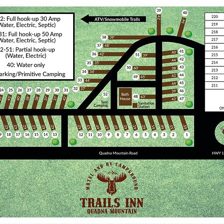 Trails Inn Quadna Mountain Motel & Rv Park Hill City Exterior photo